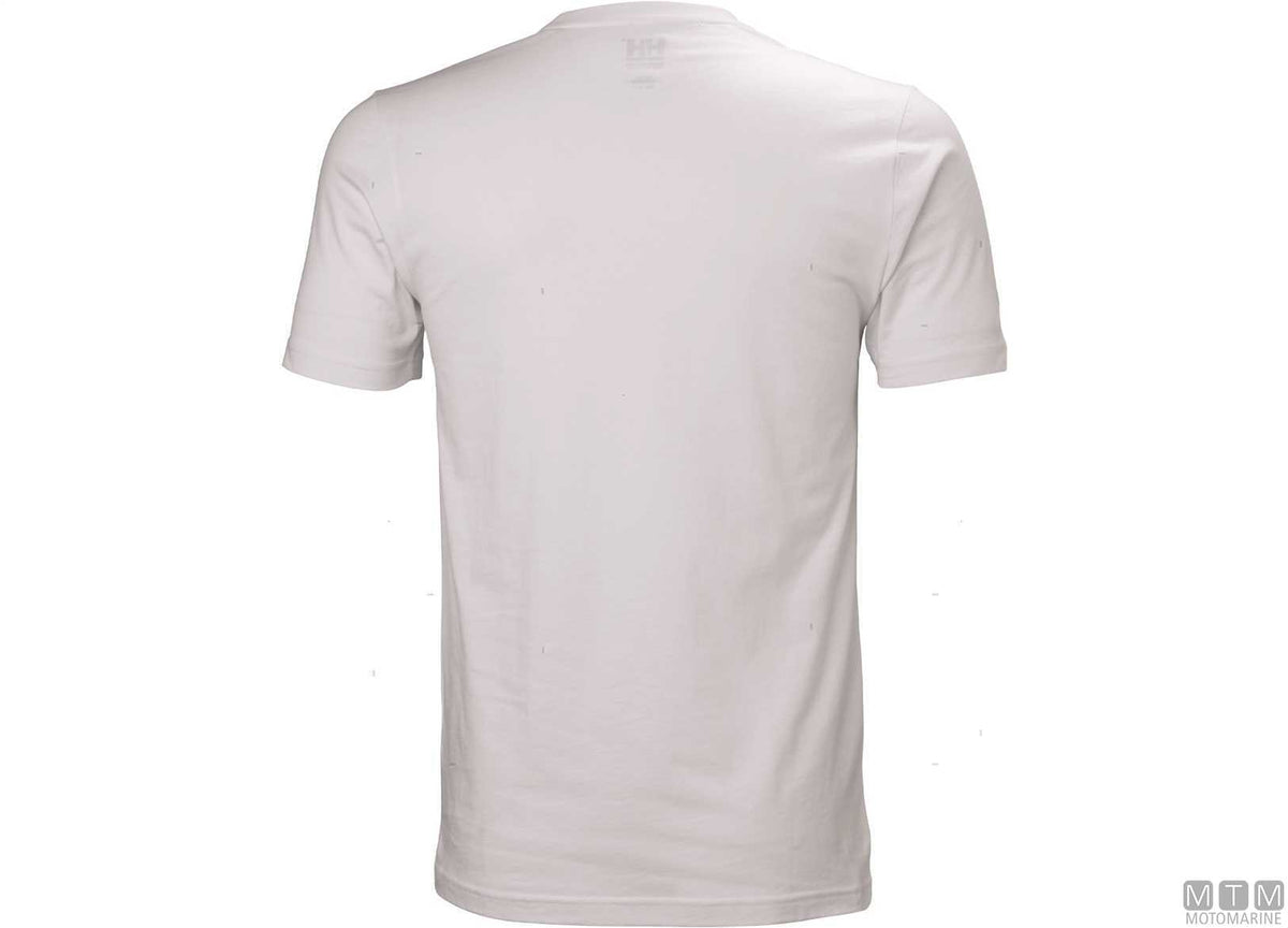 H/H Crew T-shirt 001 White M - original photo Motomarine Srl