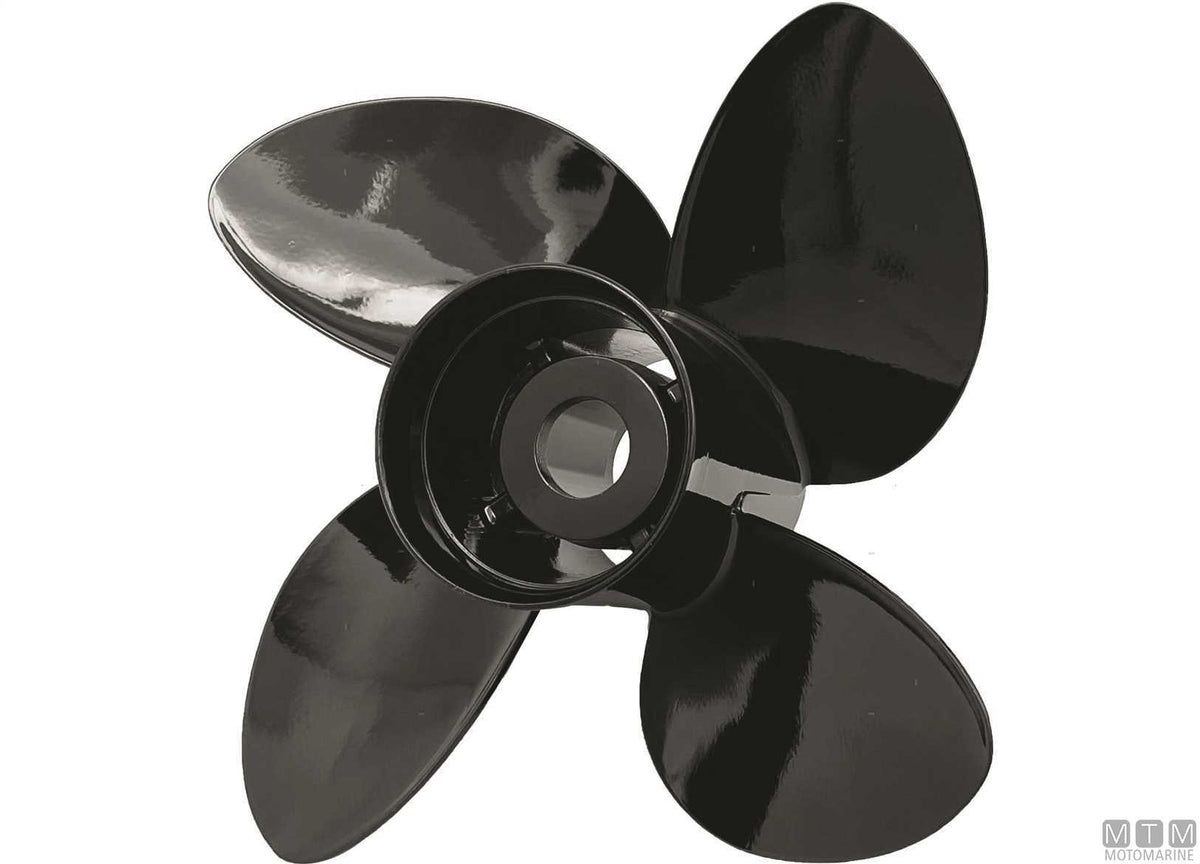 Alice propeller 4 blades aluminium 14x21 - original photo Motomarine Srl