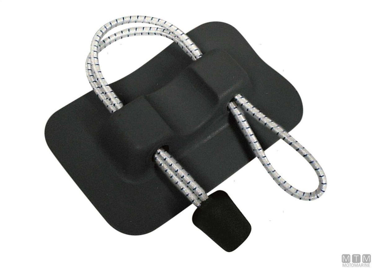 Black rubber blade-holder plate - original photo Motomarine Srl