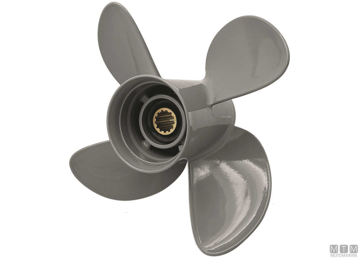 Alice propeller for Honda 3 blades aluminium 11 3/4x10 - original photo Motomarine Srl