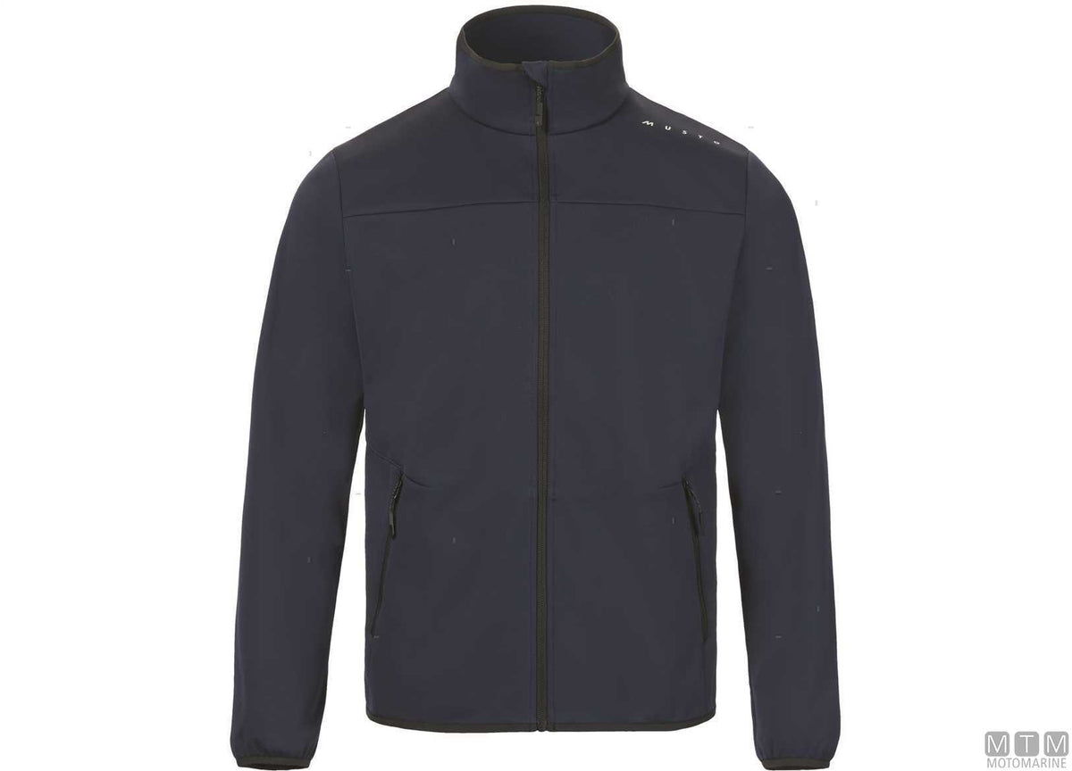 Musto Evo Crew Softshell Jacket 597 navy blue S - original photo Motomarine Srl
