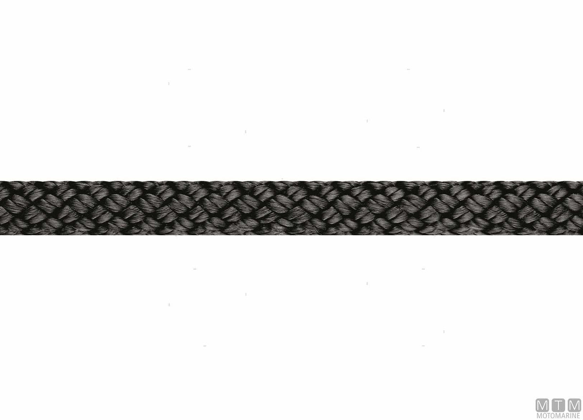 LIROS Handy-Elastic mooring braid black polyamide Ø8 mm 200 m - original photo Motomarine Srl