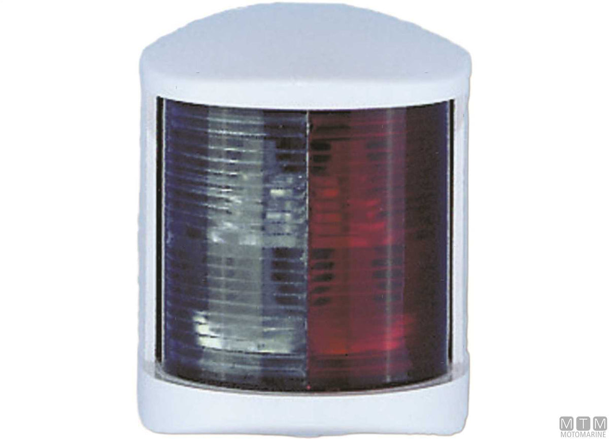 Green side navigation light LED Midi white 58x74 mm - original photo Motomarine Srl