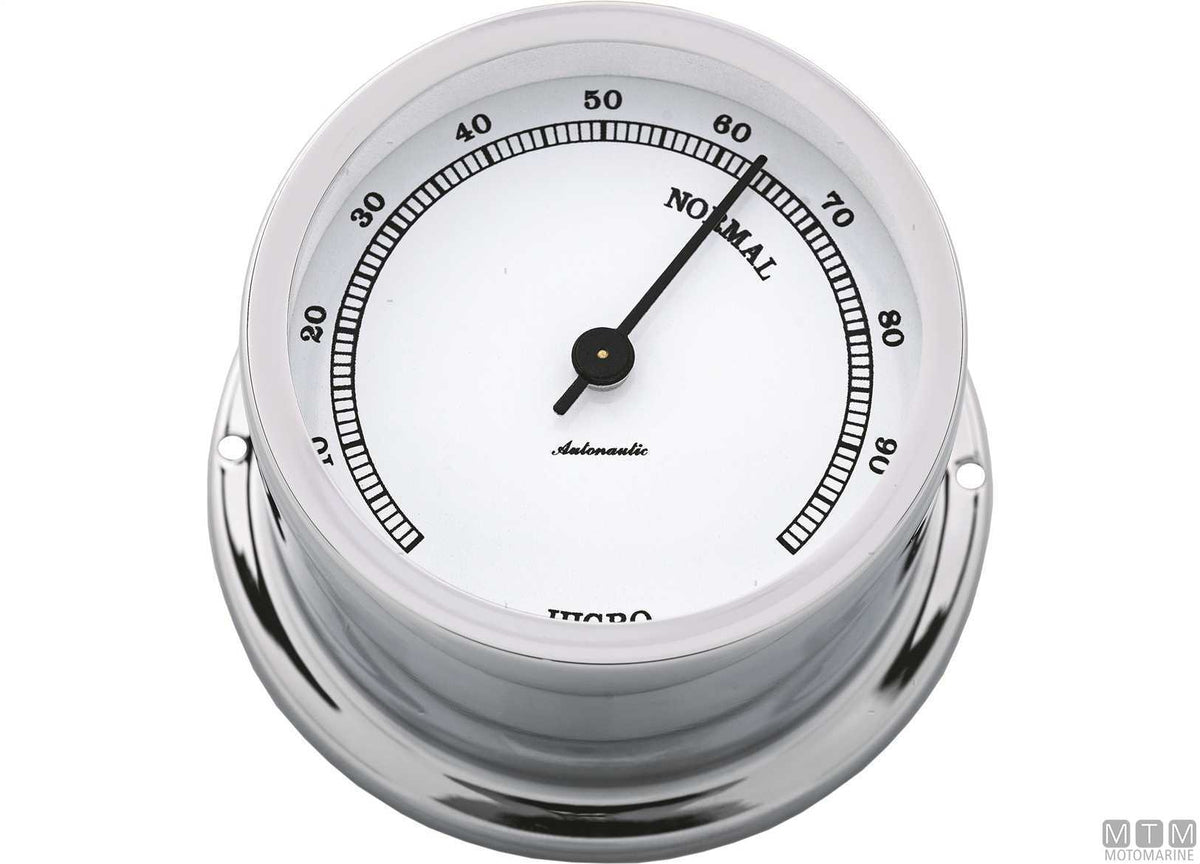 A-Nautic Minor thermometer 72 mm chrome-plated brass - original photo Motomarine Srl