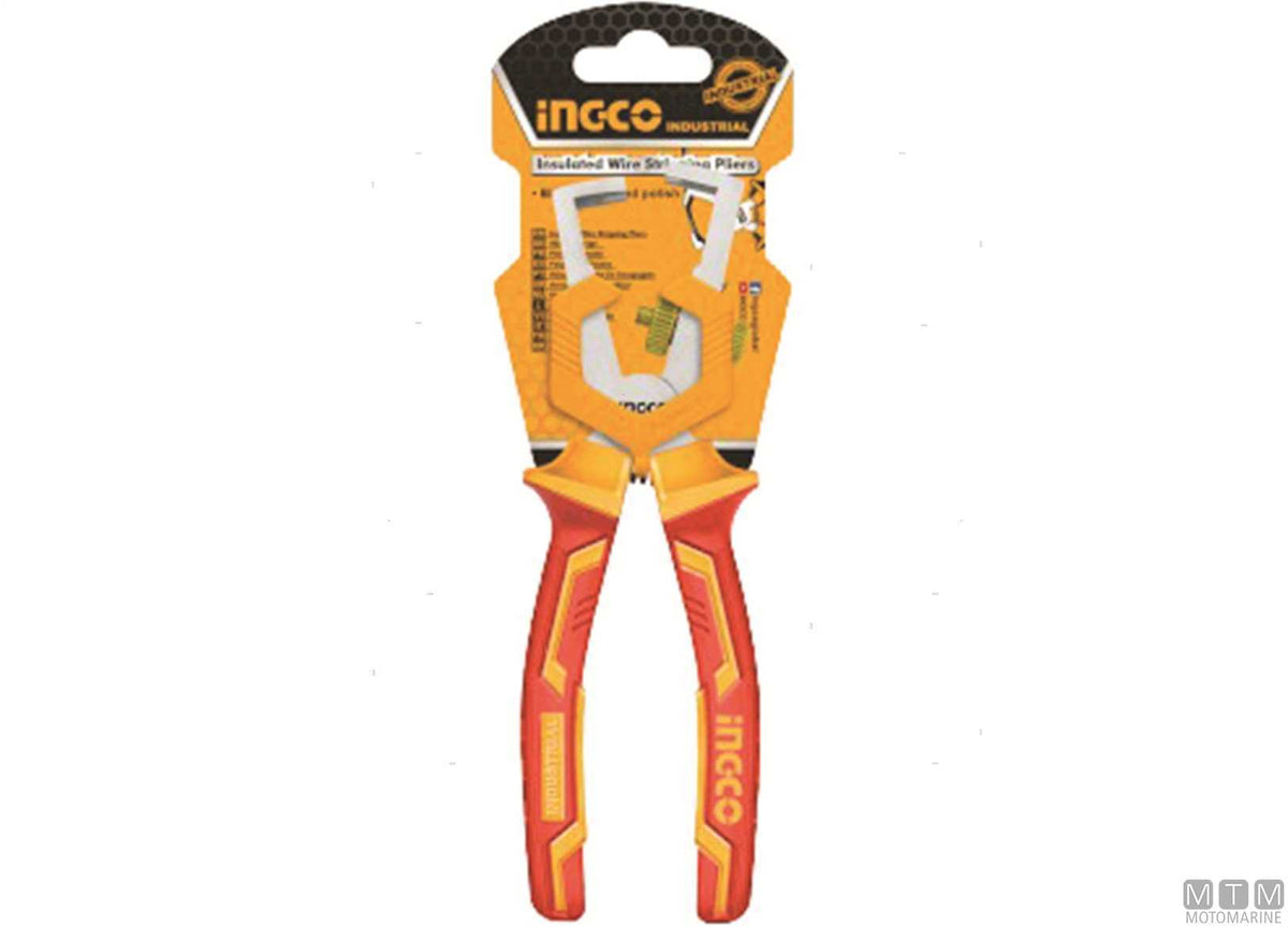 Insulated wire stripping pliers L 160 mm - original photo Motomarine Srl