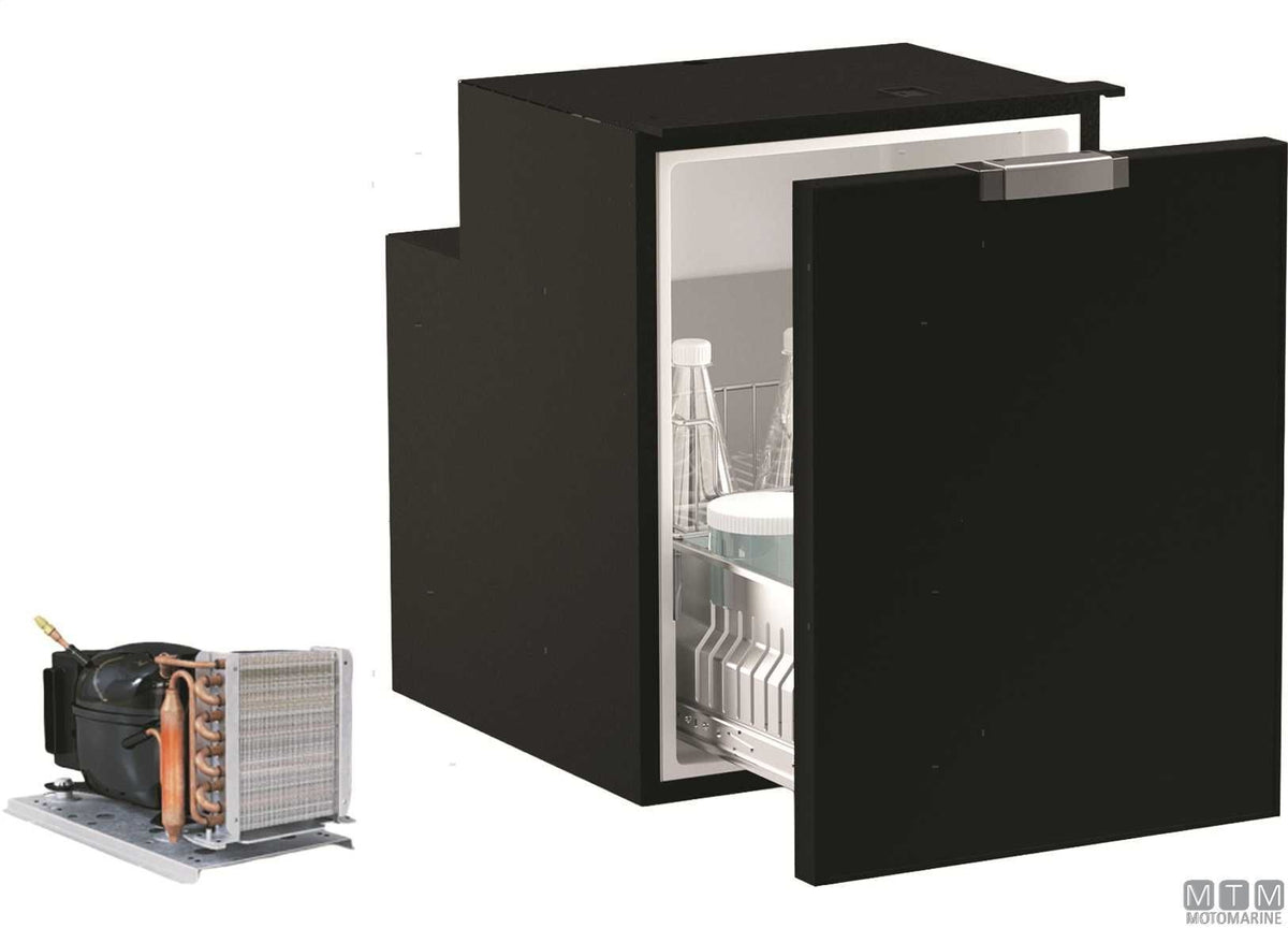 Drawer fridge 42 L VF C42DW grey, external compressor - original photo Motomarine Srl