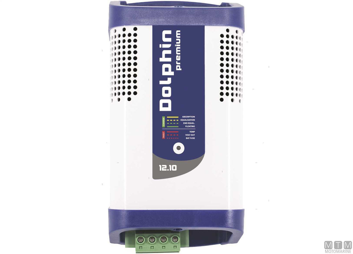 Dolphin Premium Battery Charger 12V 10A - original photo Motomarine Srl