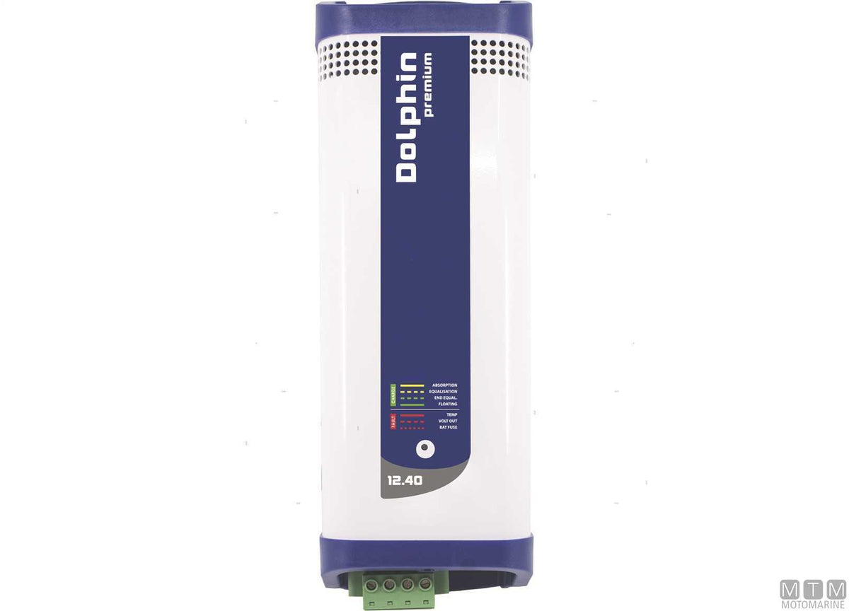 Dolphin Premium Battery Charger 12V 10A - original photo Motomarine Srl