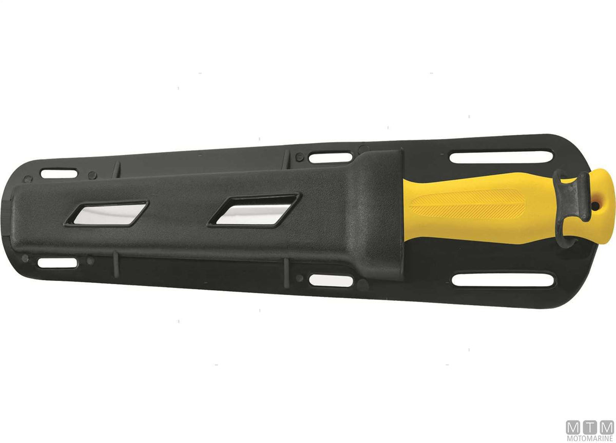 Mac Sub 16C-N black knife, 15 cm blade - original photo Motomarine Srl