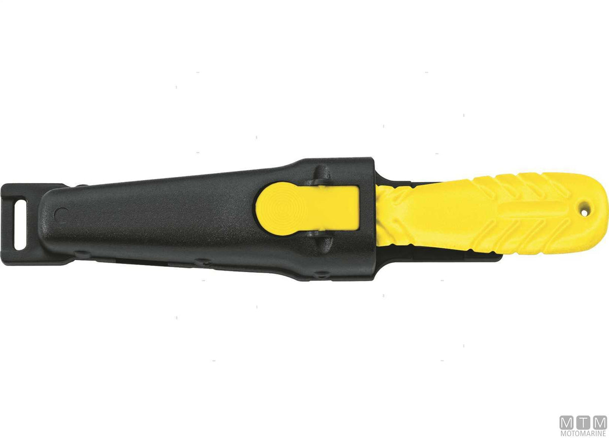 Mac Shark 10-N black knife, 10 cm blade - original photo Motomarine Srl