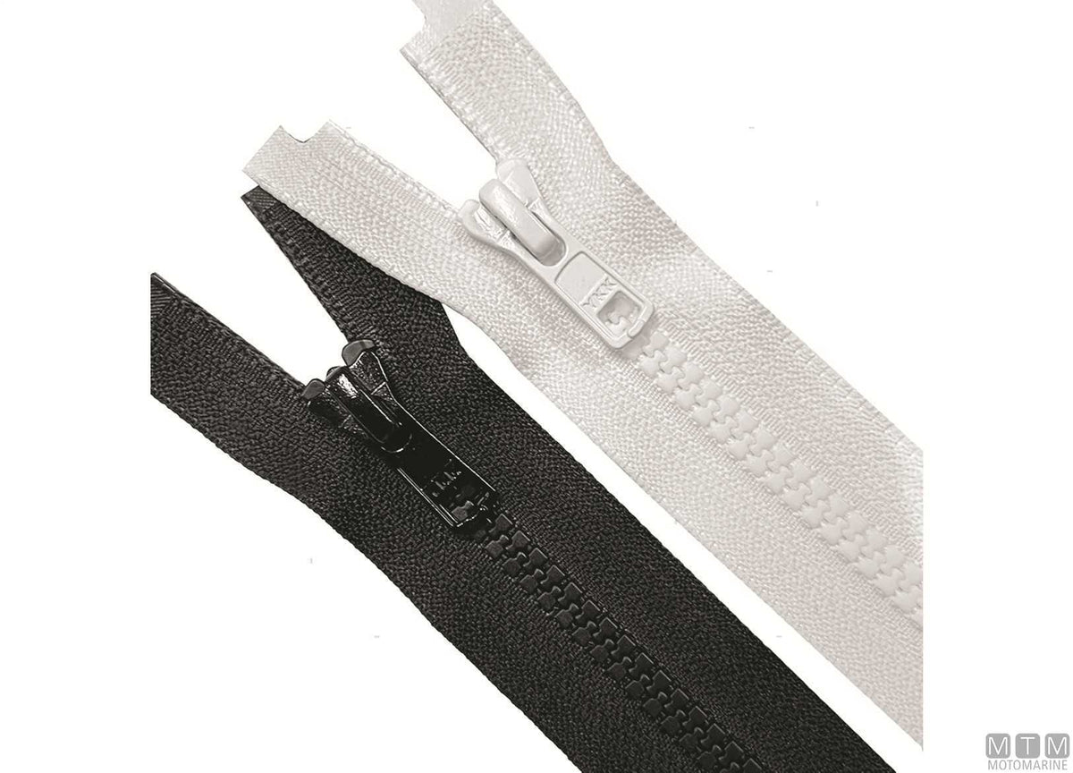 YKK zip fastener 200 cm black - original photo Motomarine Srl