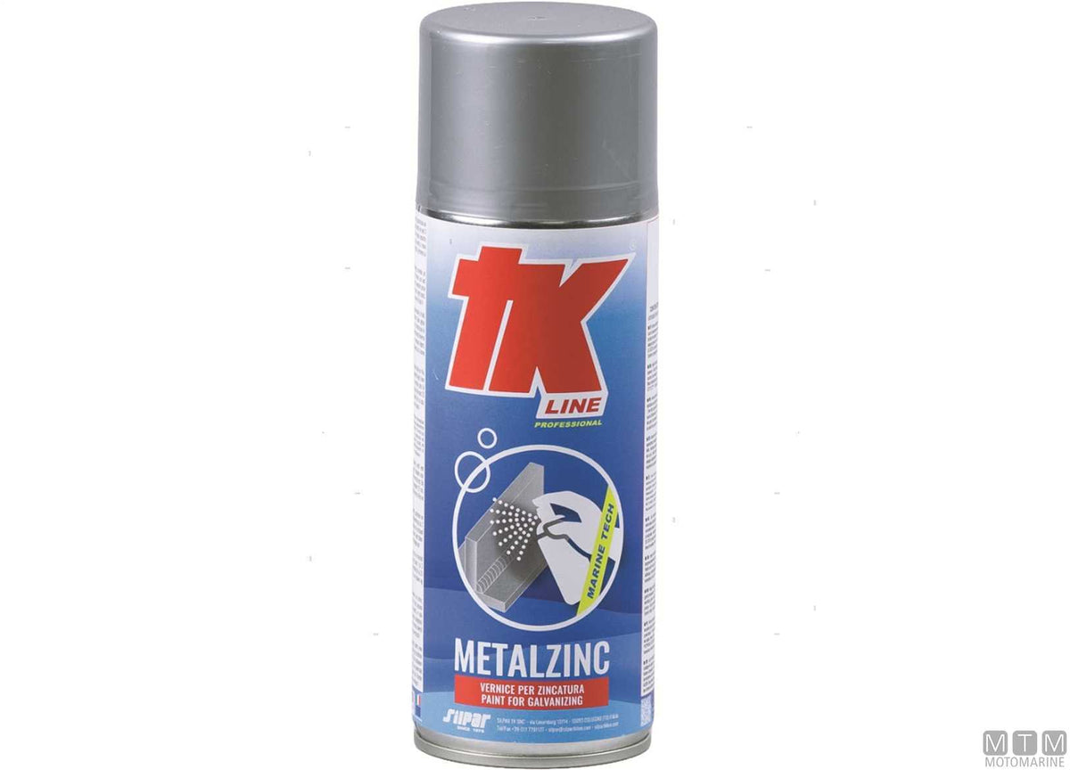 TK Aluspray metallic spray paint 400 ml - original photo Motomarine Srl