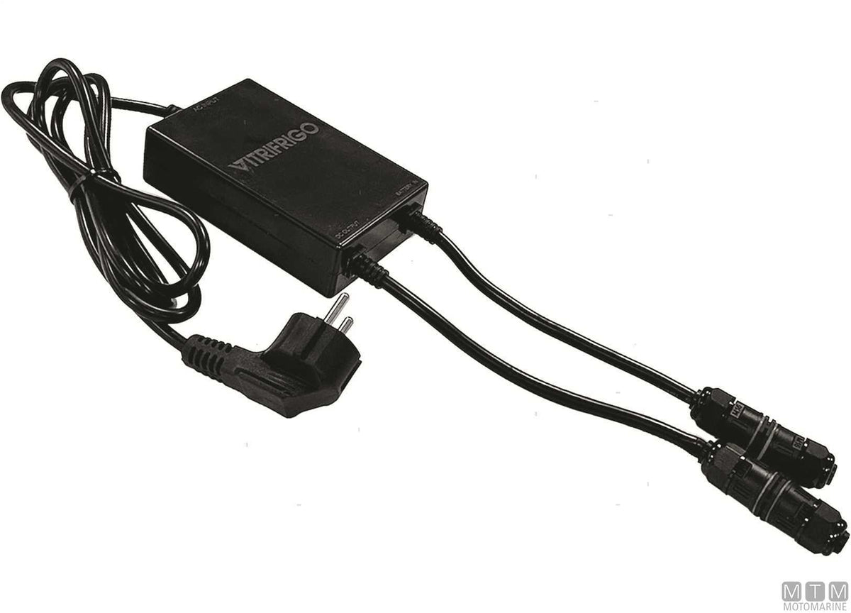 Waterproof power supply 220 V/150 W for Vitrifrigo 24 V fridges - original photo Motomarine Srl