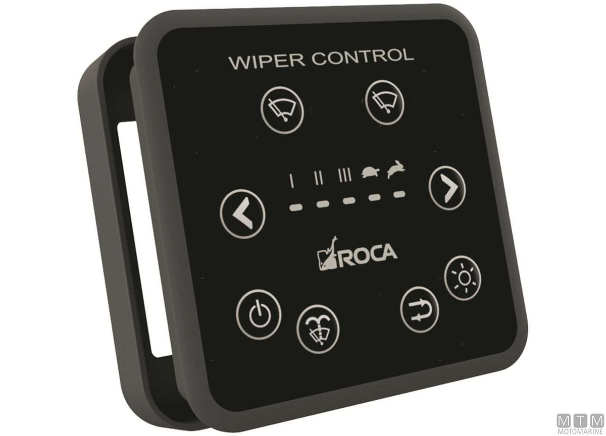 Roca control unit for wipers up to 3 motors 12/24V - original photo Motomarine Srl