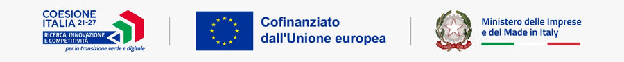 Coesione Italia 21-27, cofinanziato dall Unione europea, Ministero delle Imprese e del Made in Italy