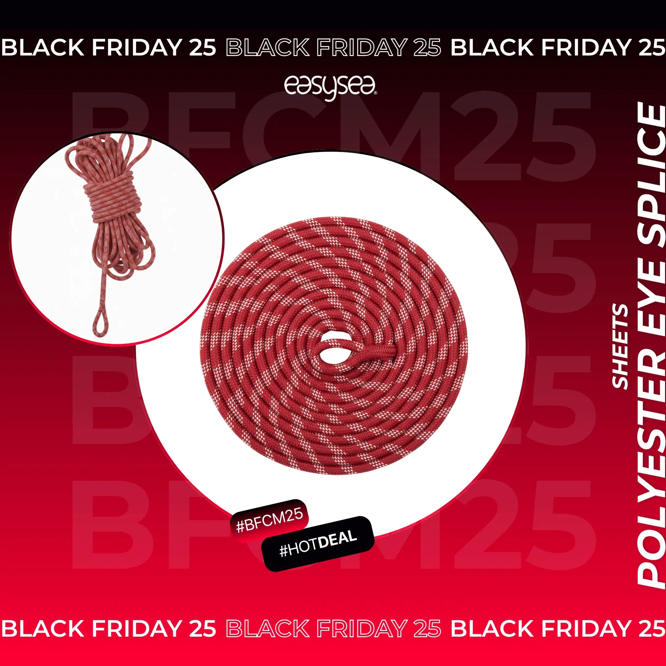 Dyneema Sheet With Eye Splice