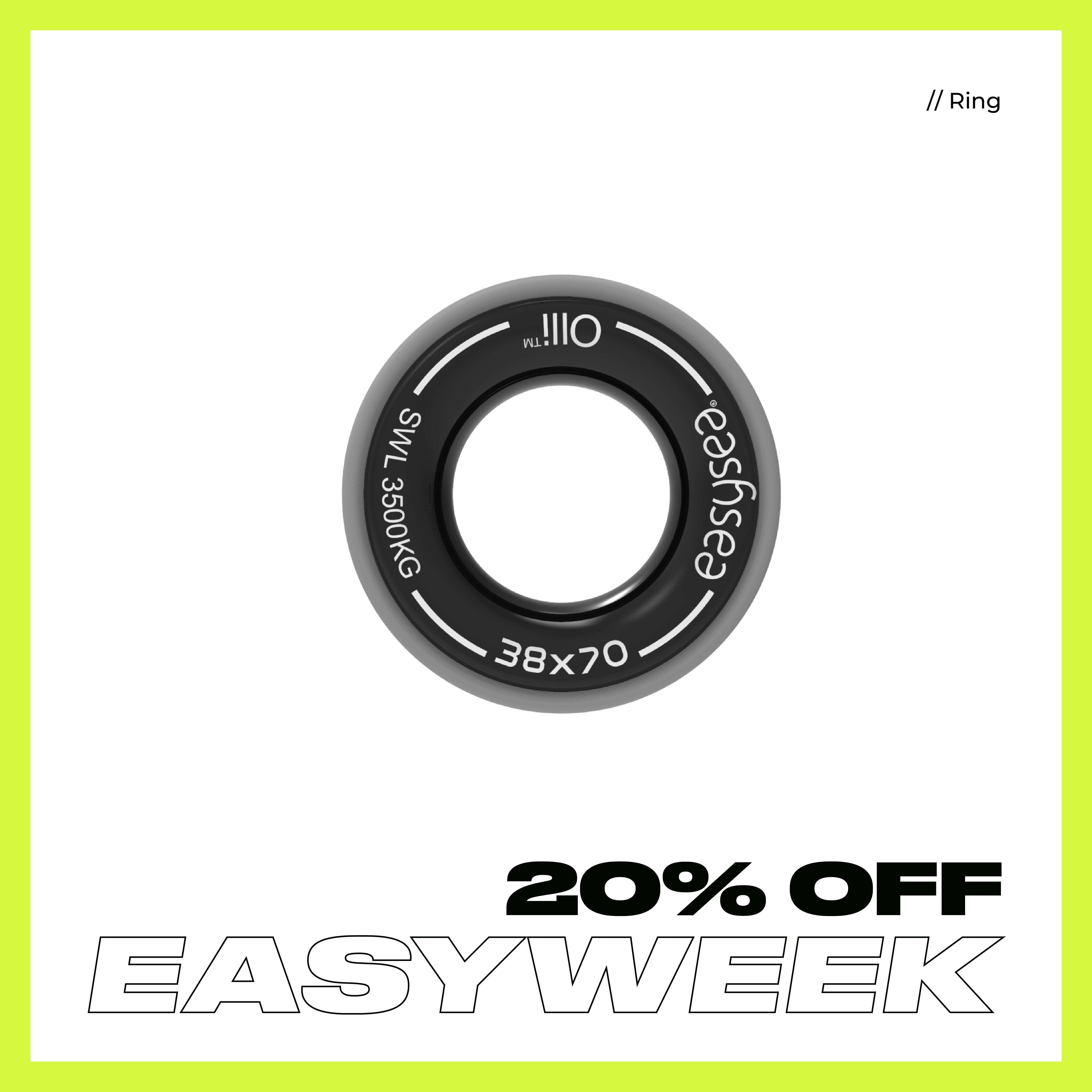 Olli™ - Anti Shock solid ring aluminium