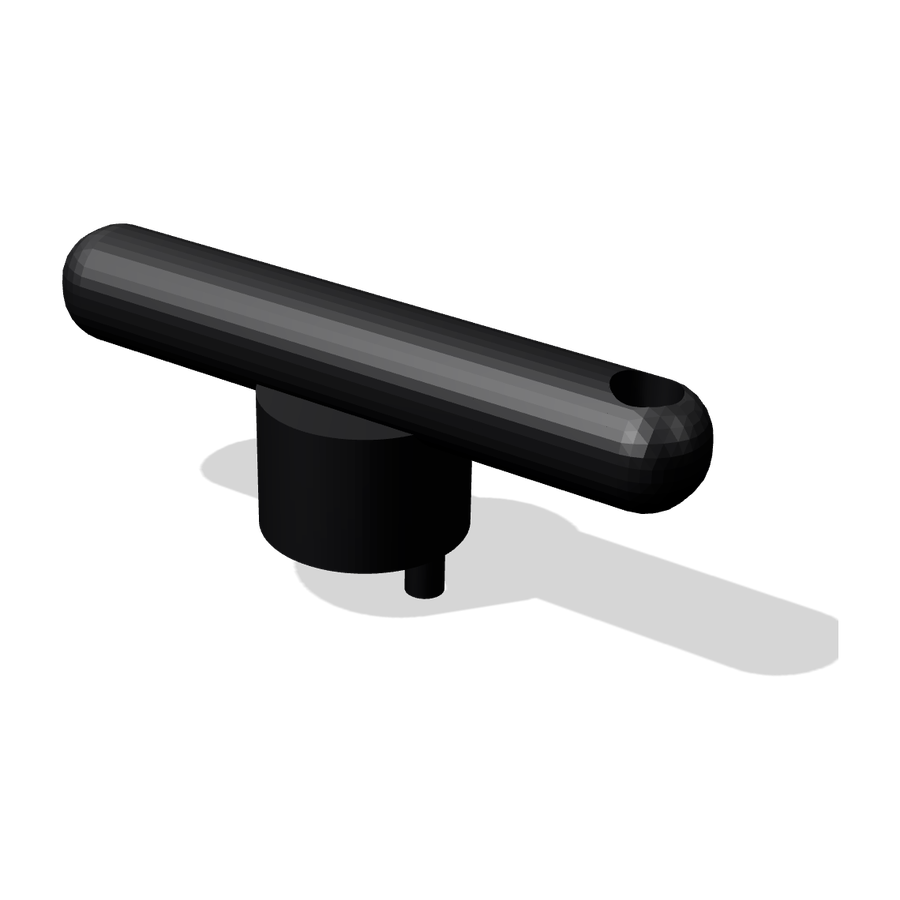 Deck fill key 3D render