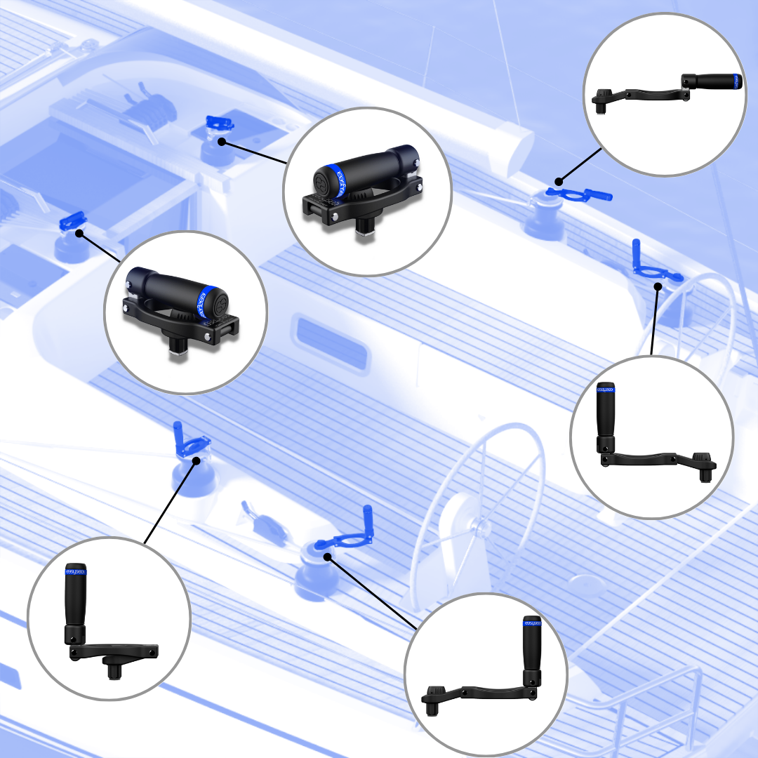 Flipper™ - Standard Foldable Winch Handle