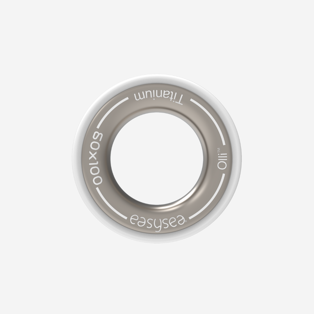 Olli™ - Anti Shock solid ring titanium