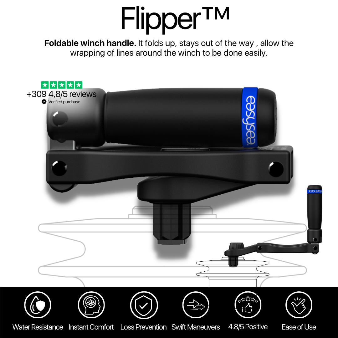 Flipper™ - Standard Foldable Winch Handle