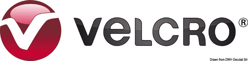 VELCRO® Brand GENERAL USE m 5 x 20 mm white - foto originale Osculati Srl