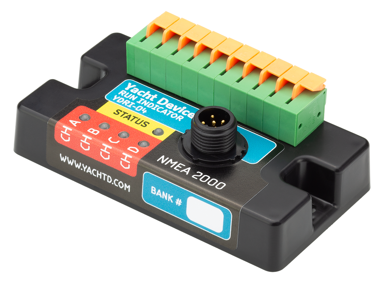Yacht Devices NMEA 2000 Run Indicator YDRI-04 — vista 2
