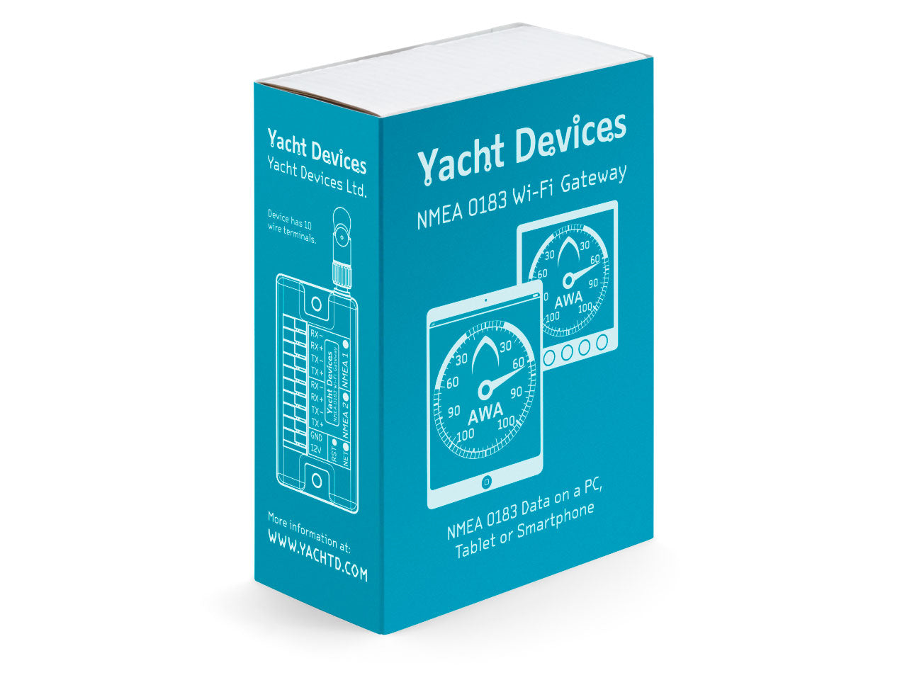 Yacht Devices NMEA 0183 Wi-Fi Gateway YDWN-02 — vista 3