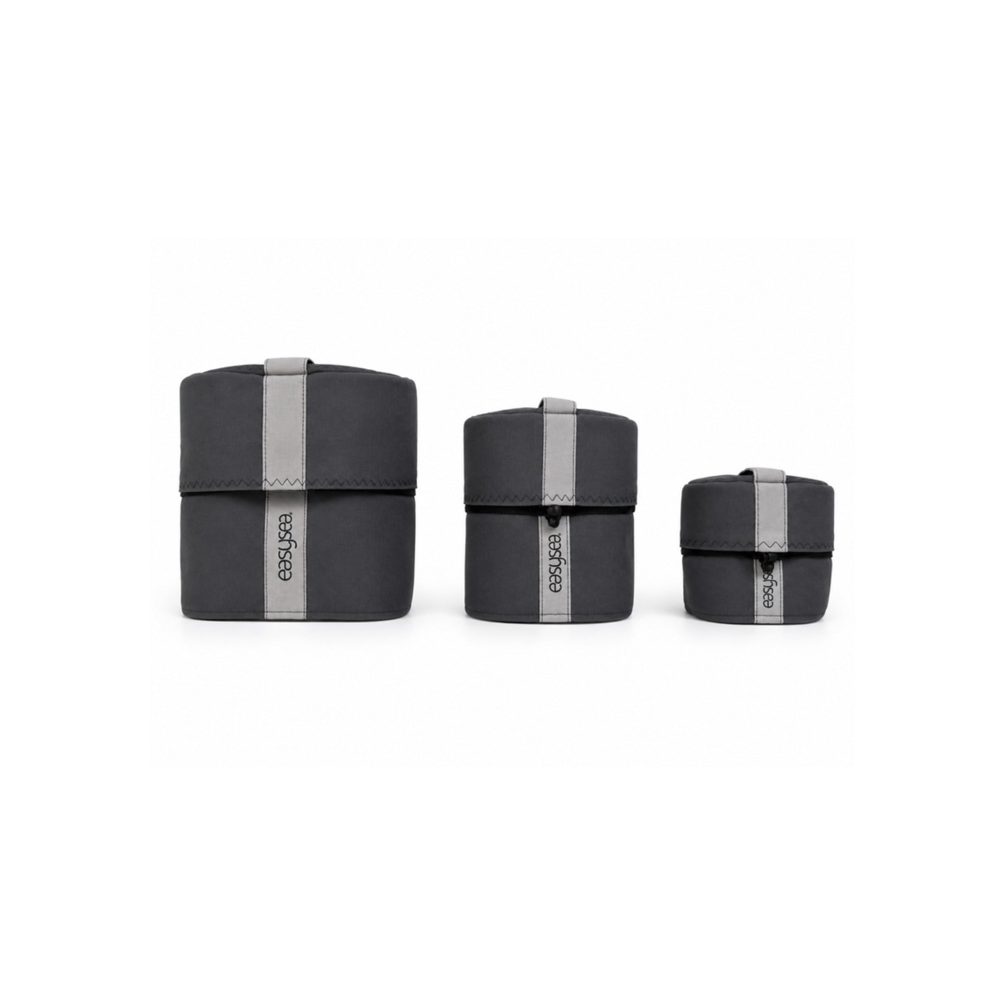 easysea anti-mould winch covers in different sizes side by side on white background