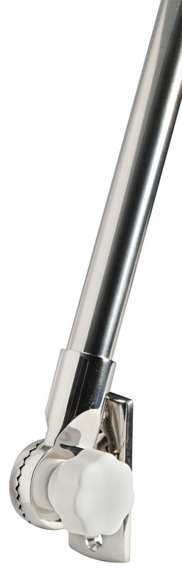 Foldable led light pole 360° black plastic 60 cm - foto originale Osculati Srl