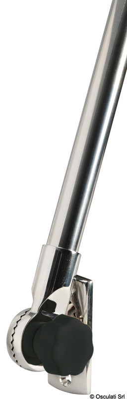 Foldable led light pole 360° white plastic 60 cm - foto originale Osculati Srl