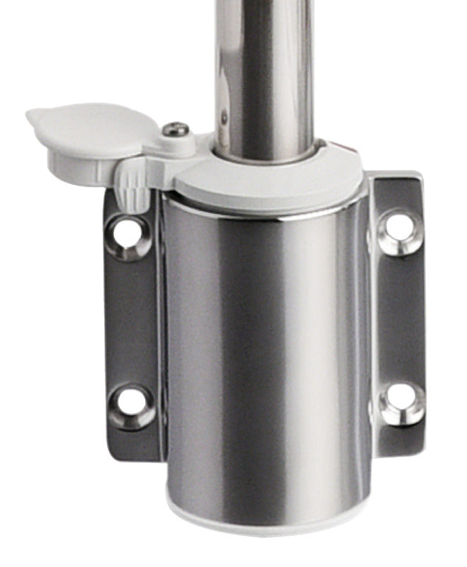 Compact SS light pole 100 cm white light - foto originale Osculati Srl