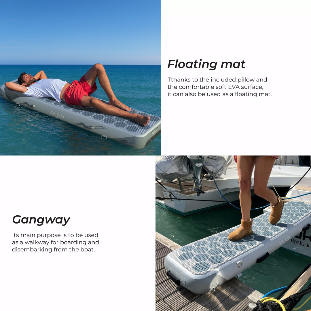 Way2 - The inflatable reversible gangway