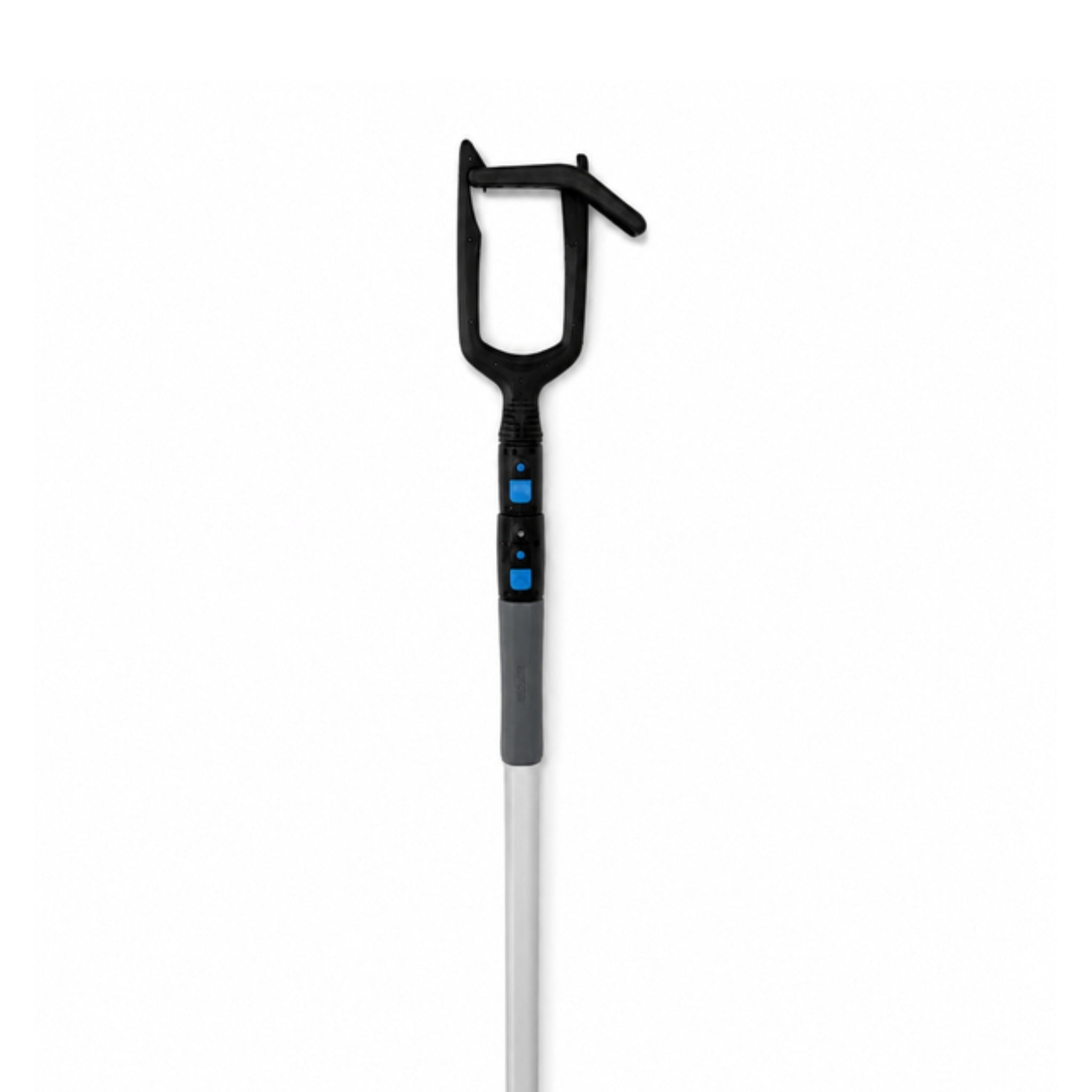 Jake line-passing head fitted on the Jake telescopic pole