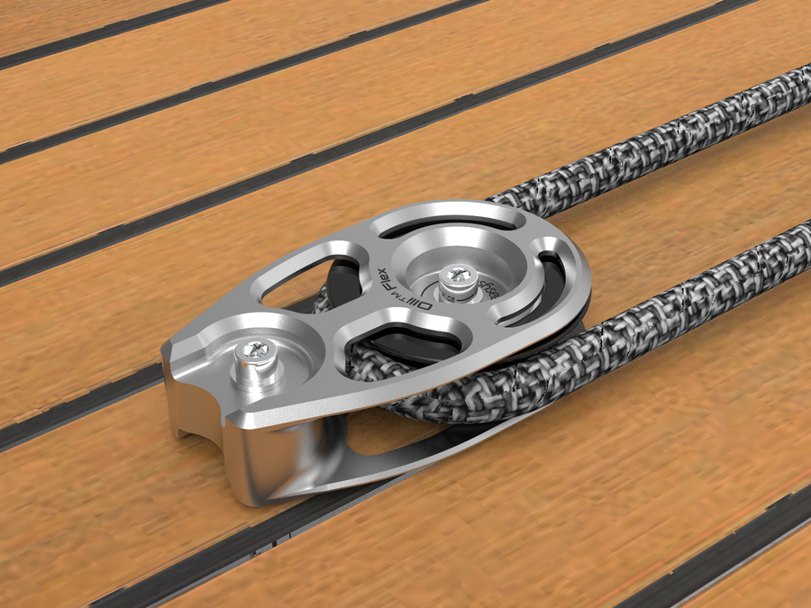 Single block mounted on deck