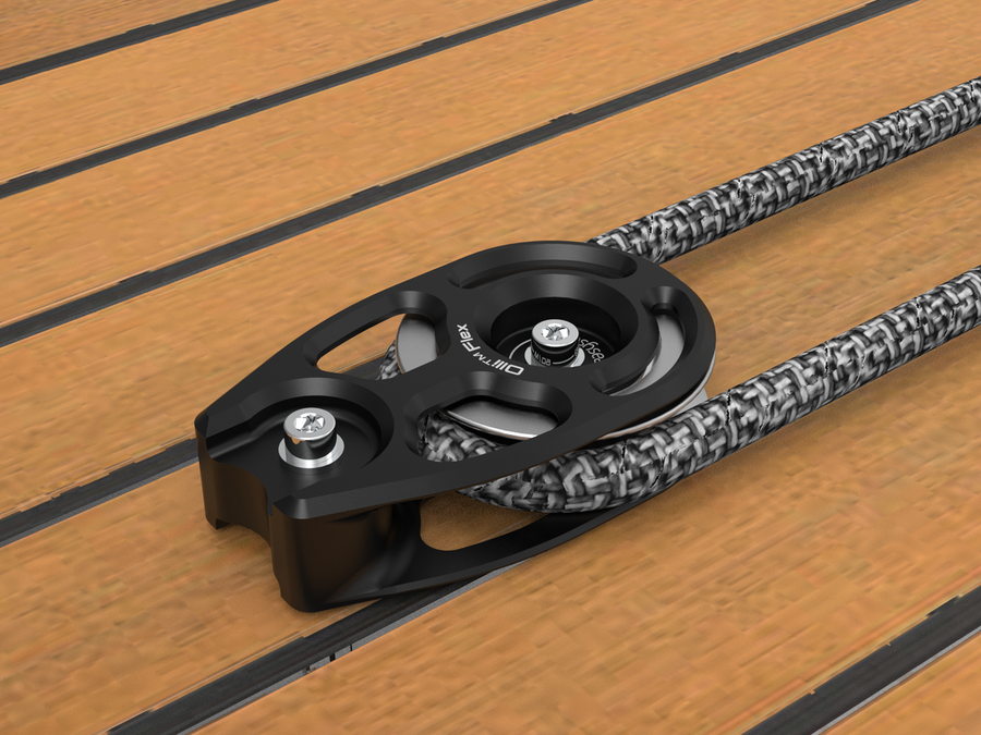 Single block mounted on deck