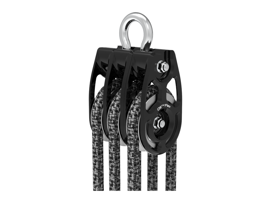 Triple block hanging