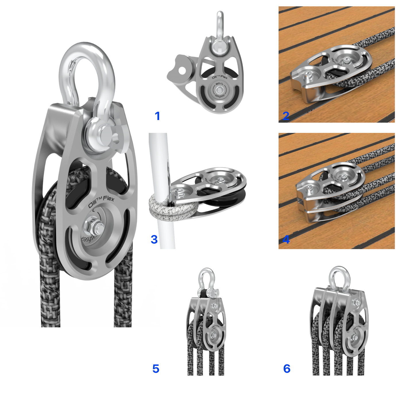 Olli Flex 60, configurations overview