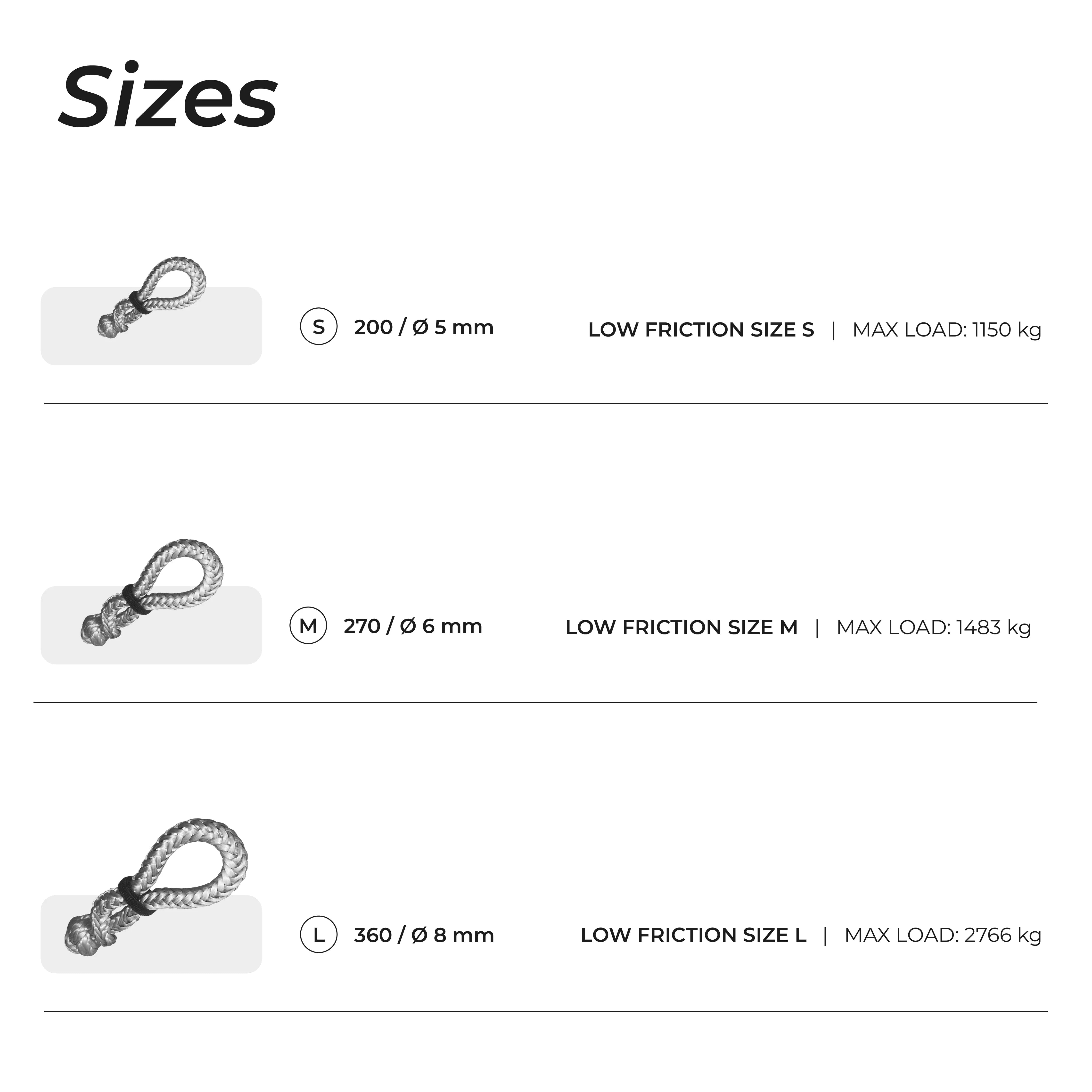 Soft Shackle in Dyneema®
